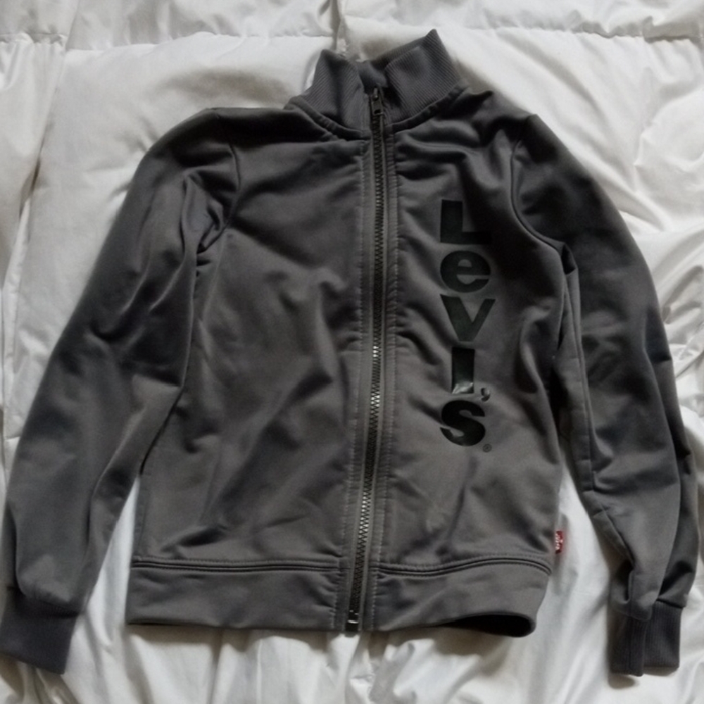 Levi's Charcoal Full-Zip Jacket